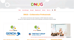 Desktop Screenshot of dnug.de